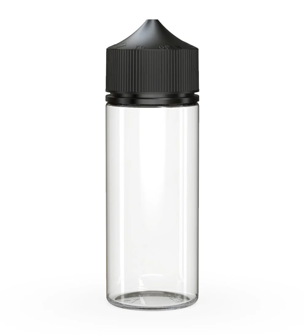 Child Resistant Unicorn V3 PET Dropper Bottles Clear - Image 2