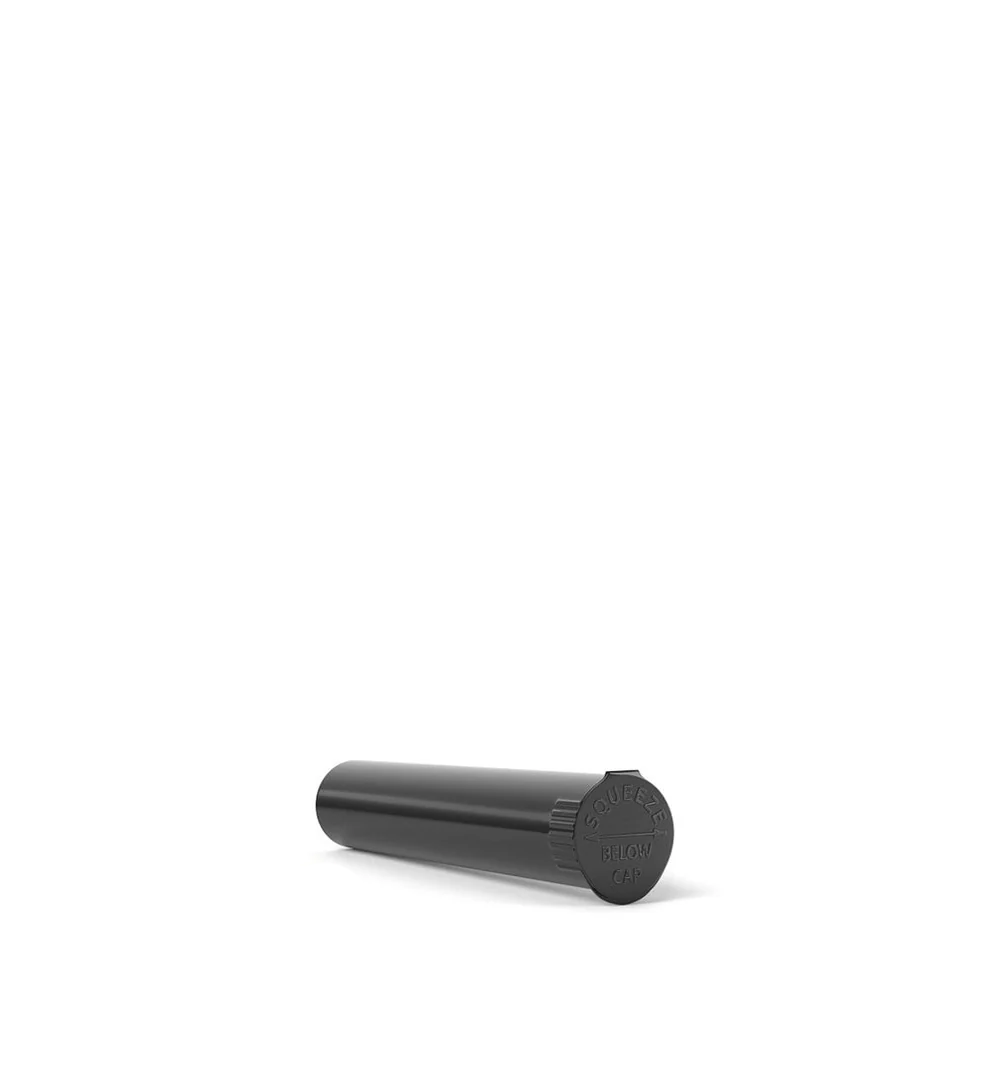 Pop Top Plastic Opaque Pre-Roll Tubes | 70mm - Black - 1000 Count - Image 4