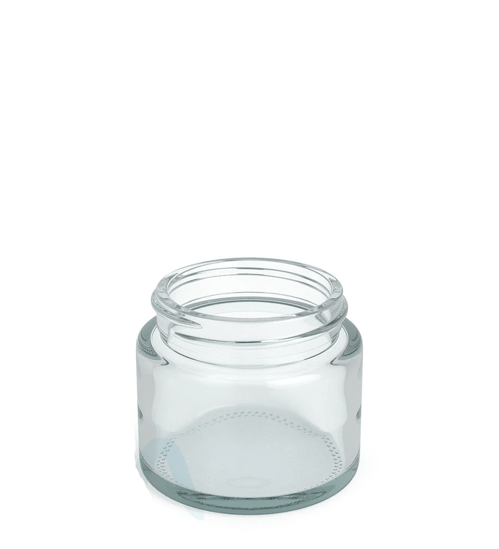 Straight Sided Clear Glass Jars | 53mm - 2.5oz - 32 Count