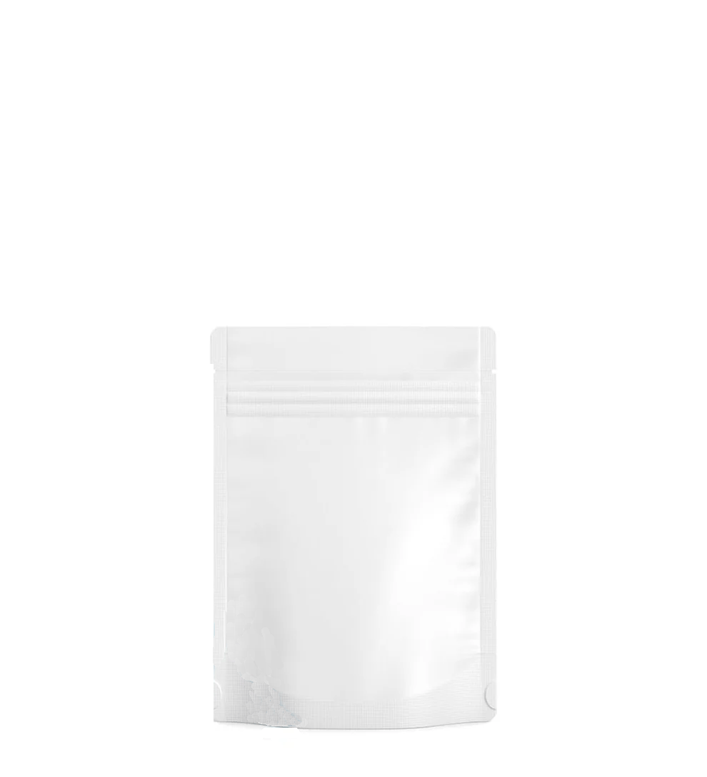 Matte Black Mylar Bags (No Tear Notch) | 3.7in x 5in - 3.5g - 1000 Count