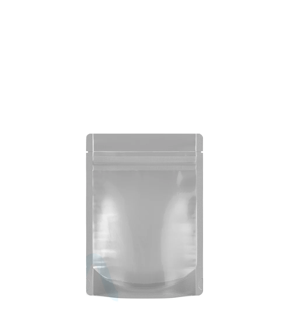 Matte Black Mylar Bags (No Tear Notch) | 3.7in x 5in - 3.5g - 1000 Count - Image 5