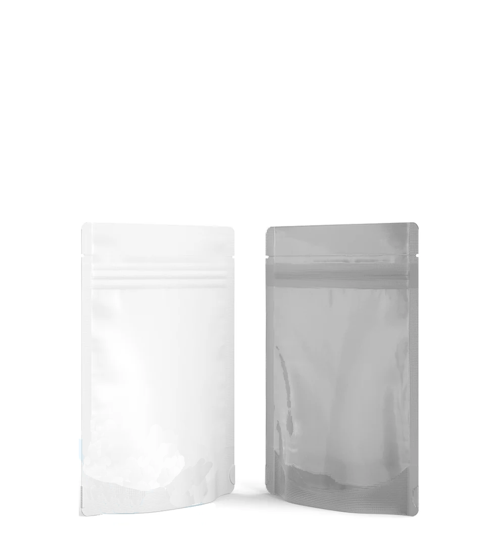 Matte Black Mylar Bags (No Tear Notch) | 3.7in x 5in - 3.5g - 1000 Count - Image 6