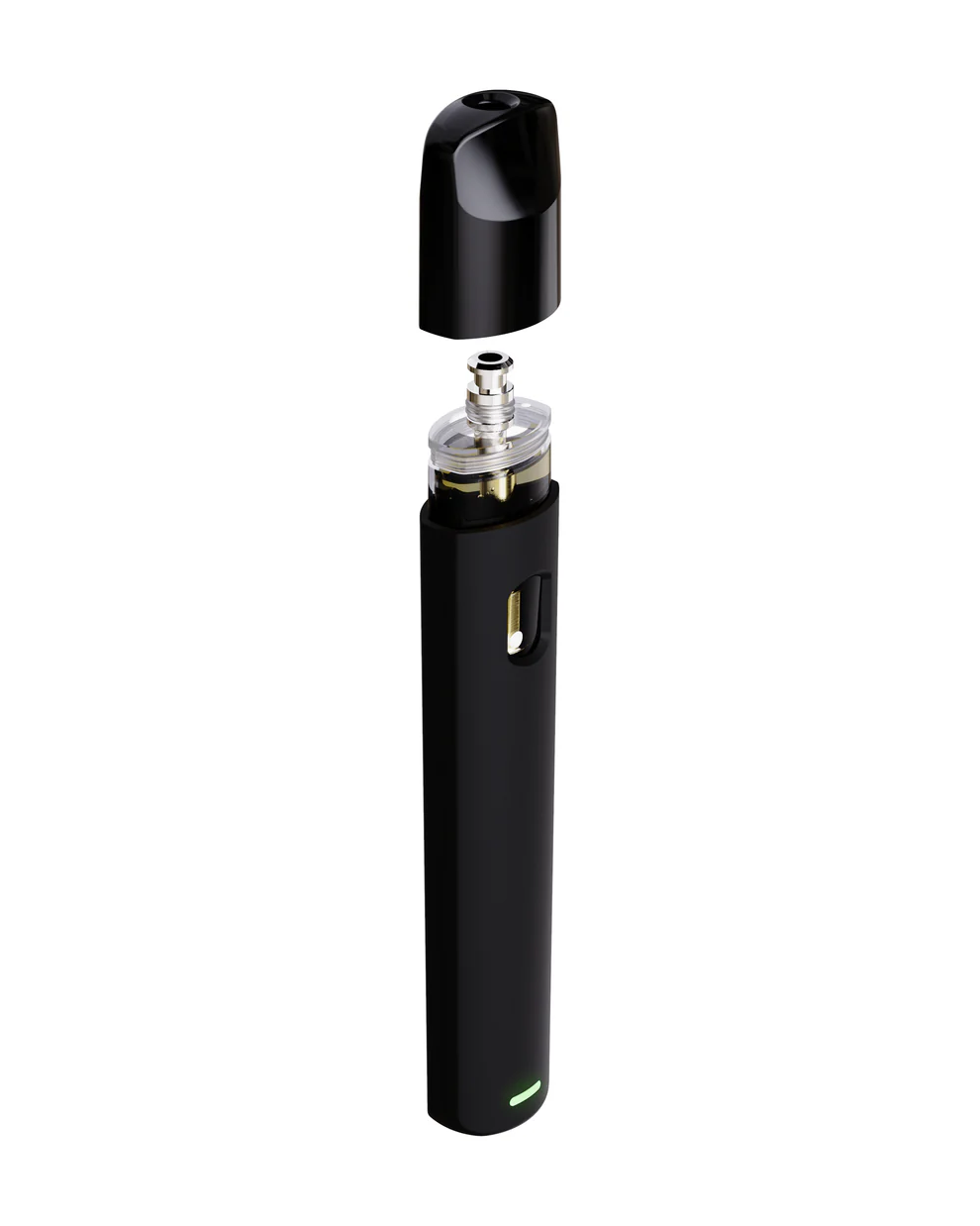 Node Black AIO Ceramic Core Vapor Device with 2mm Aperture 1mL - 250 mAh - 30 Count - Image 4